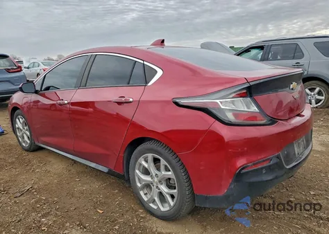 2018 Chevrolet Volt Premier from USA, damaged, VIN 1G1RD6S54JU136965
